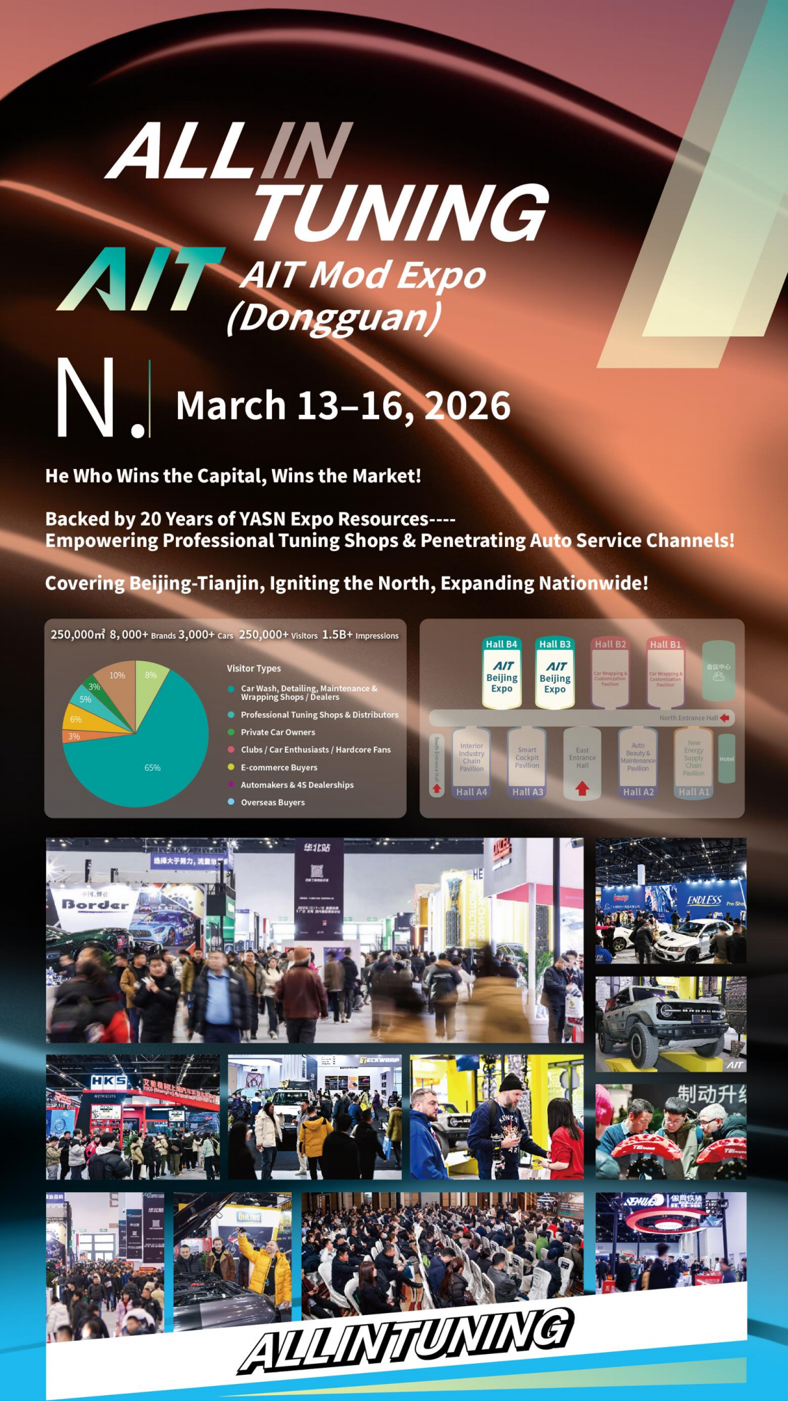 One Minute Preview of the 2025 AIT Dongguan Tuning Show ALL IN TUNING