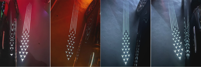 Yunda Unveils “Shadow Light Carpet” Welcome Lamp for Mercedes-Benz E-Class, Unlocking a Starry Welcome Ritual