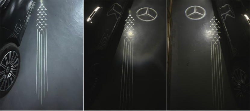 Yunda Unveils “Shadow Light Carpet” Welcome Lamp for Mercedes-Benz E-Class, Unlocking a Starry Welcome Ritual