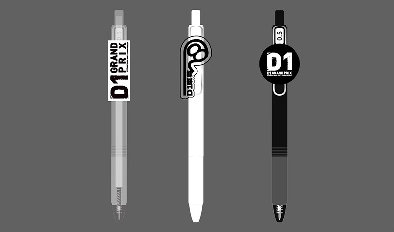 D1 GRAND PRIX Acrylic Sliding Mechanism Click Pen