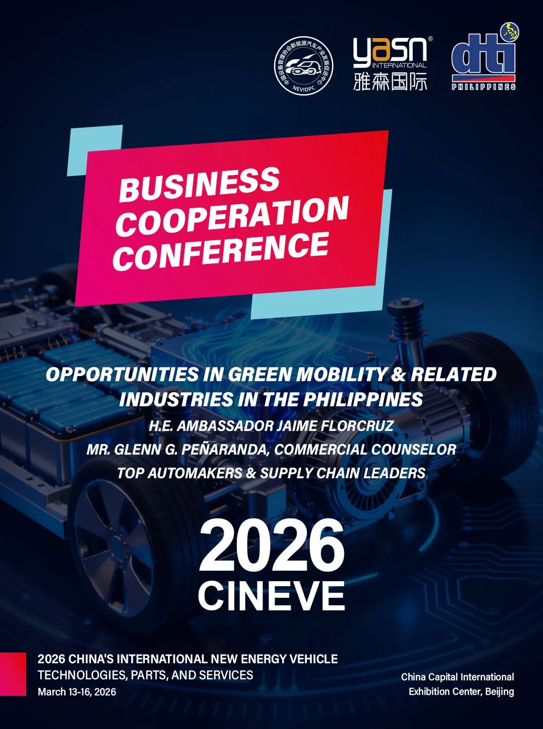 CINEVE 2026 | Green Mobility Opportunities in the Philippines