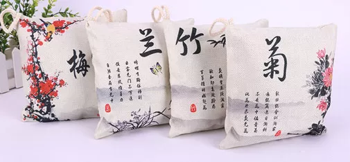 Car Air Purifying Charcoal Bag, Car Decoration Ornaments