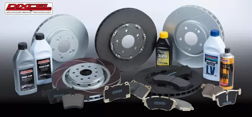 High-performance brake pads, high-performance brake discs, high-performance brake fluid