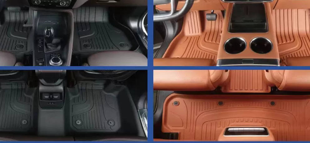 Original car color TPE floor mats