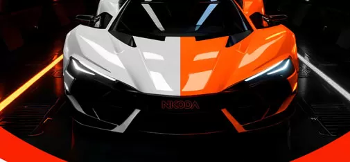 Integrated paint film