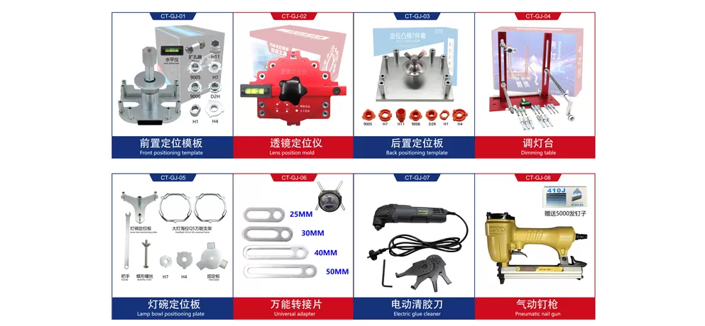 Car Headlight Lens Retrofit Accessories