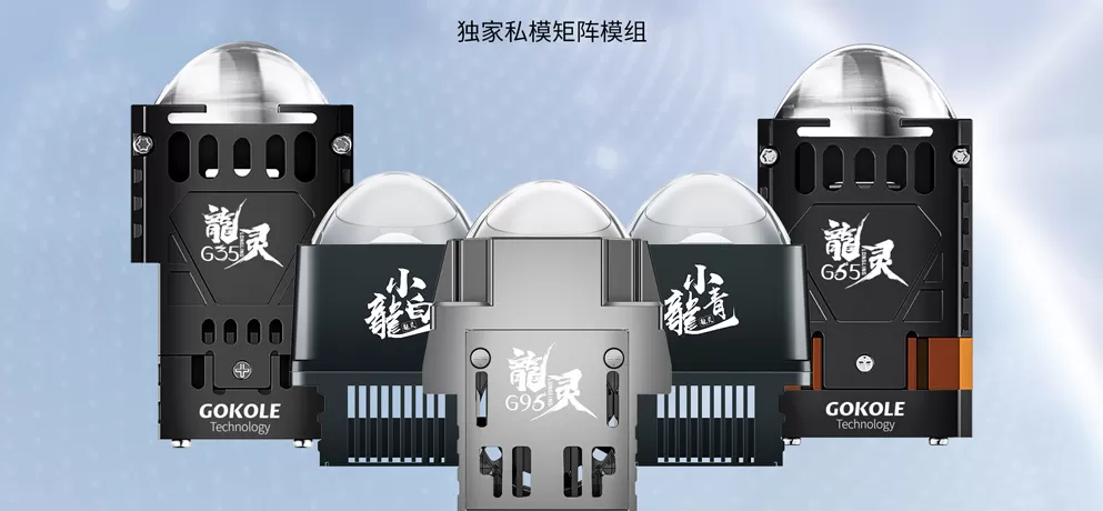 Same-Side High-Efficiency Double Lamp Cup