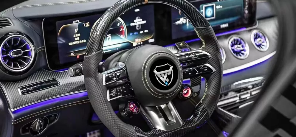 Carbon Fiber Steering Wheel Upgrade