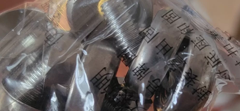 License Plate Fastener