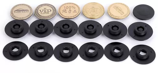 ABS Double-Layer Copper Buckle &ndash; Anti-Slip Car Floor Mat Fastener for Loop Carpet Mats