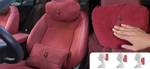 Car Headrest & Lumbar Support