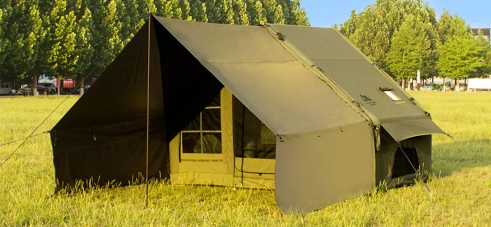 Haus 6.3+6.6㎡ Army Green Tent