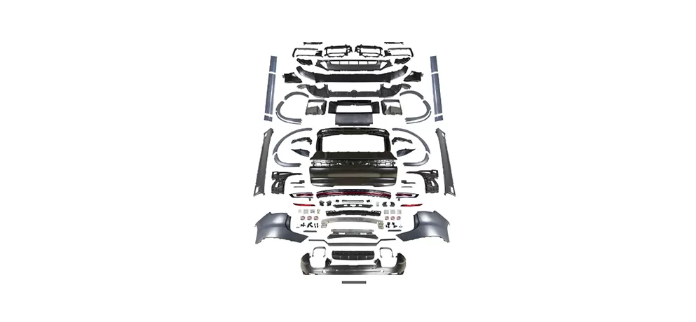 958.1 Old-to-New 9Y0.2 SD Full Body Kit – Compatible with Porsche Cayenne