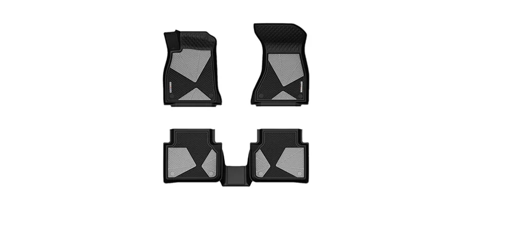 Two-Color Injection Molded TPE Mat