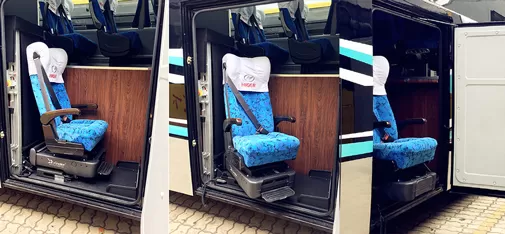 Bus Seat Lift / Wheelchair Accessible Seat Lift