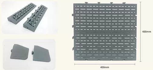 Car Wash Floor Grate &ndash; High Heel Safe Series