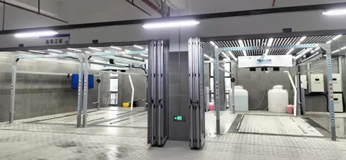 Fully Automatic Brushless Car Wash Machine