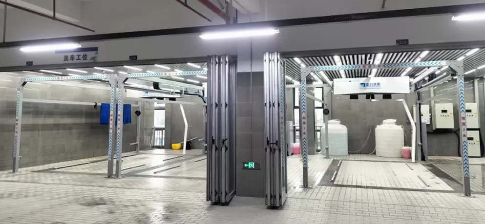 Fully Automatic Brushless Car Wash Machine