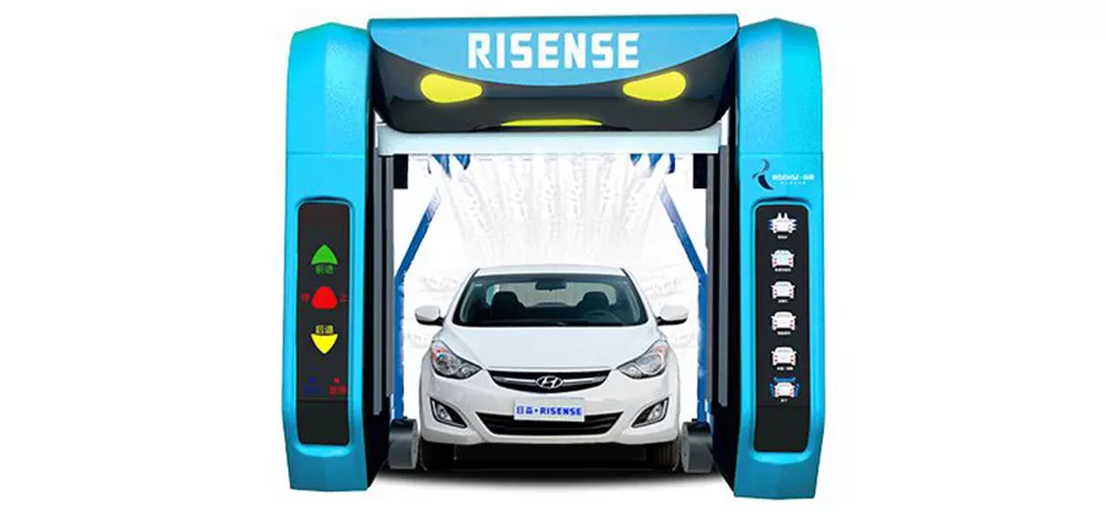 Double Arm Rollover Touchless Car Wash Machine