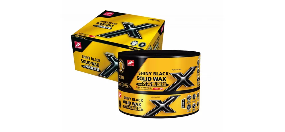 Shiny Black Paste Wax