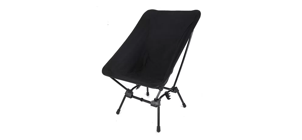 High Back Portable Oxford Fabric Folding Moon Chair