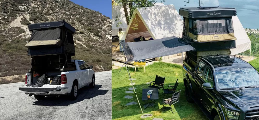 Pickup Truck Bed Automatic Roof Tent