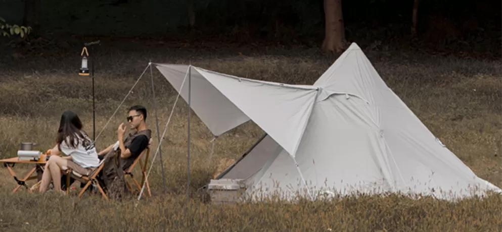 Hexagonal Pyramid Tent