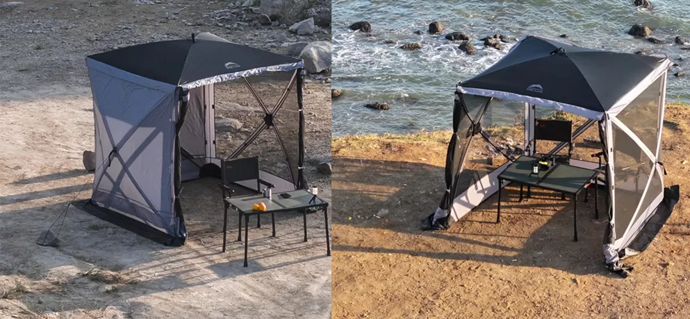 Square Modular Tent