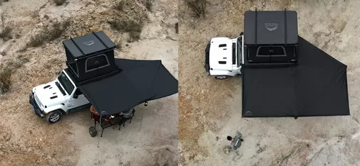 270&deg; Side Rooftop Tent Canopy