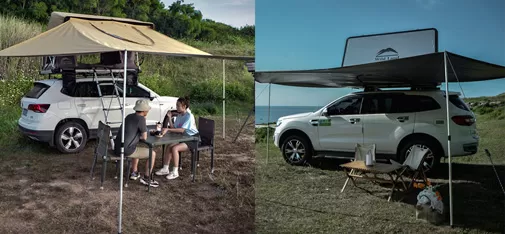 Multi-Functional Side Vehicle Tent