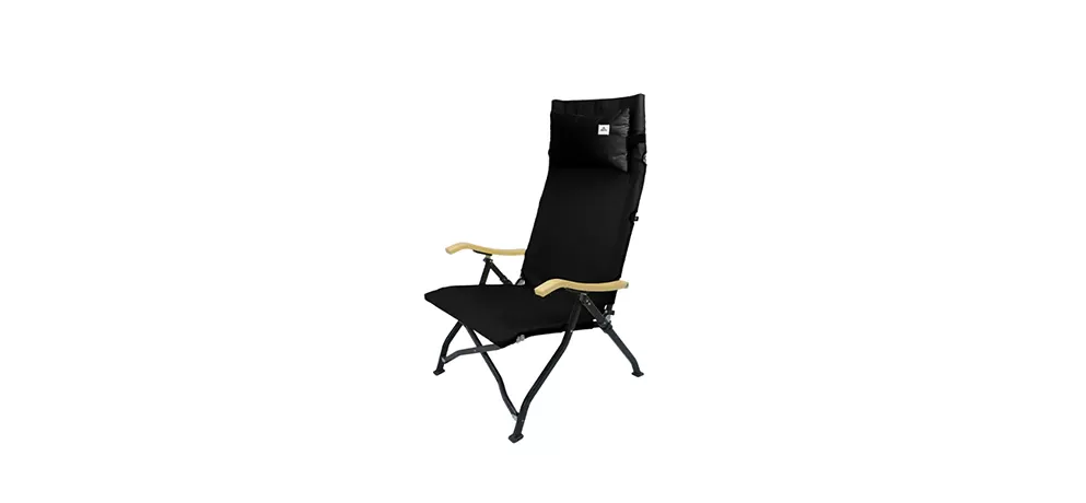 Spacious Beach Chairs with Foldable Backrests