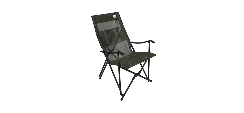 Portable and Stable Folding Chair with Removable Seat Fabric