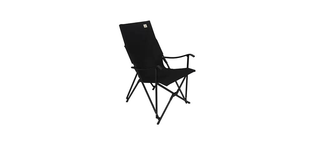 Portable and Stable Folding Chair with Removable Seat Fabric