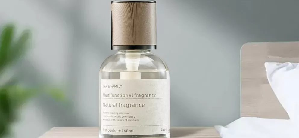 Double Arch Wooden Cap Car Air Freshener Perfume