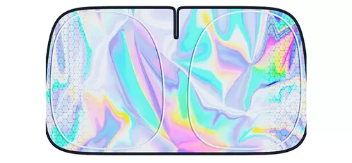 Double-Ring Laser Car Sunshade