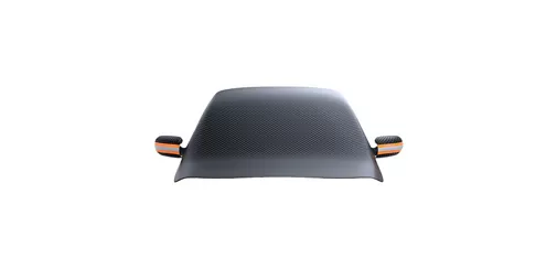 Magnetic Half-Cover Car Snow & Ice Shield &ndash; Oxford Cloth Front Windshield Protector