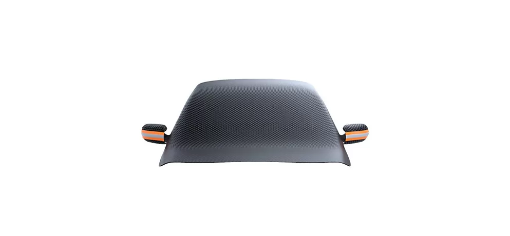 Magnetic Half-Cover Car Snow & Ice Shield – Oxford Cloth Front Windshield Protector