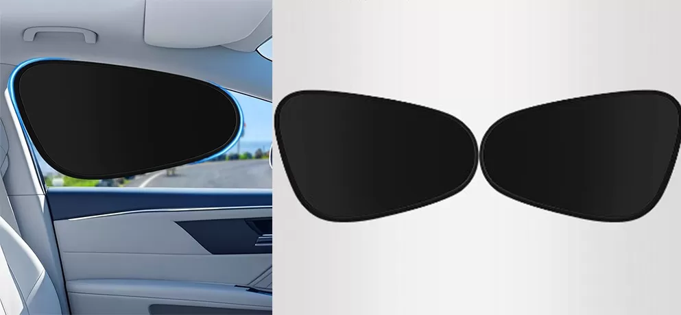 PVC Car Side Window Sunshade – Universal Vehicle Window Cover