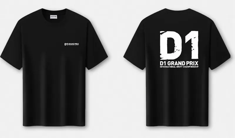 D1 GRAND PRIX Short-Sleeve T-Shirt Commemorative Apparel