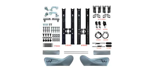 Grevia 6+4 Seat Layout with Track System