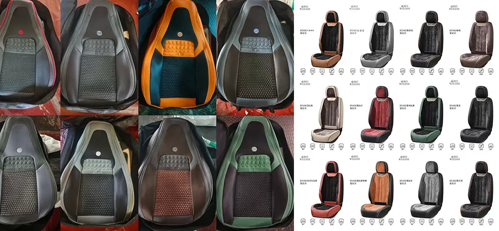 Chenille Car Seat Cushion